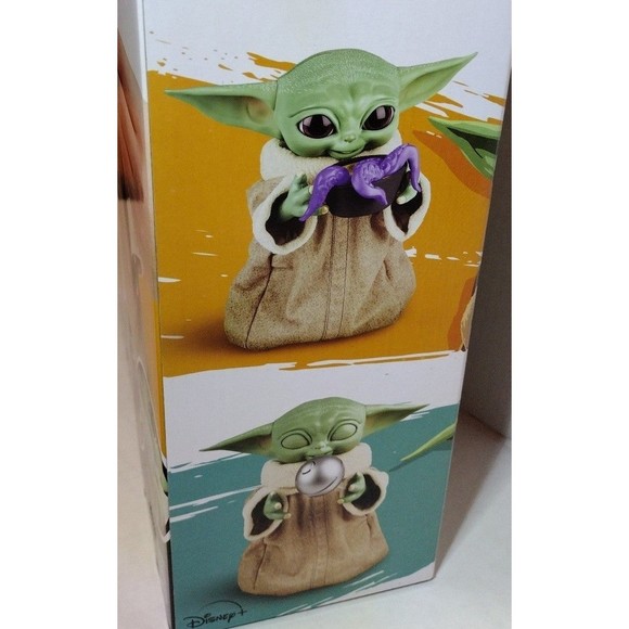 New in Box! Star Wars The Mandalorian Galactic Snackin Grogu Animatronic - Picture 4 of 6